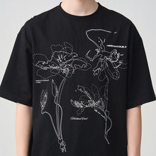 Load image into Gallery viewer, Dotted Lines Flower Tee

