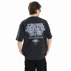 Vintage Metal Font Rhinestone Tee