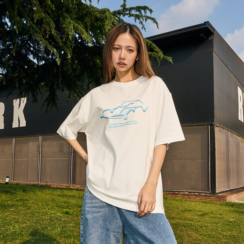 Melted Logo Printed Tee