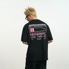 "CHARGE" Printed Logo Tee