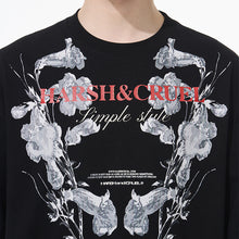 Load image into Gallery viewer, Symmetrical Floral Print Tee
