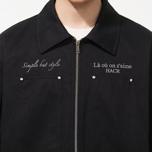 Load image into Gallery viewer, Embroidered Carpenter Twill Jacket

