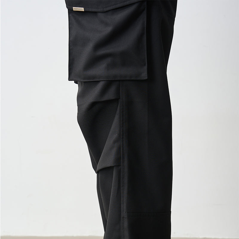 Multi pocket Pleated Trousers