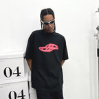 Vaporwave Neon Logo Tee