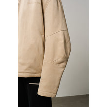 Load image into Gallery viewer, Suede Stitched Padded Jacket
