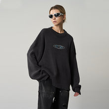 Load image into Gallery viewer, Logo Crewneck Knit Sweater
