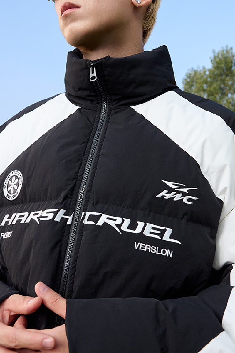 Racing Colorblock Padded Jacket