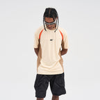 Splicing Irregular Sleeves Tee