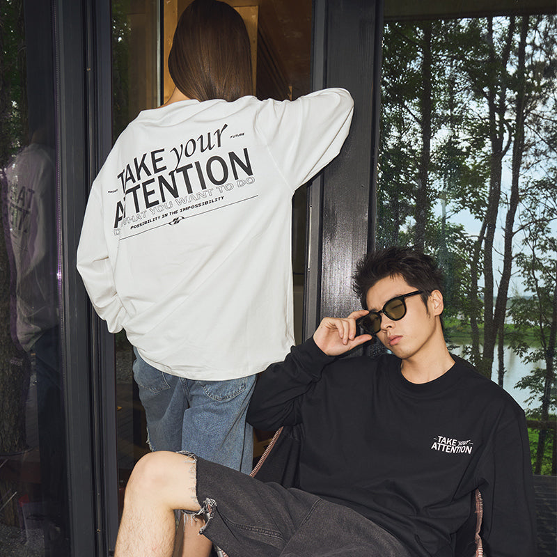 Take Your Attention Printed Tee