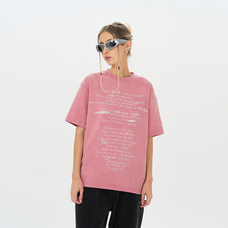 Last Rose Of Summer Printed Tee