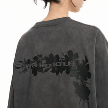 Load image into Gallery viewer, Rose Silhouette Loose Tee
