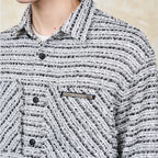 Distressed Tweed L/S Shirt