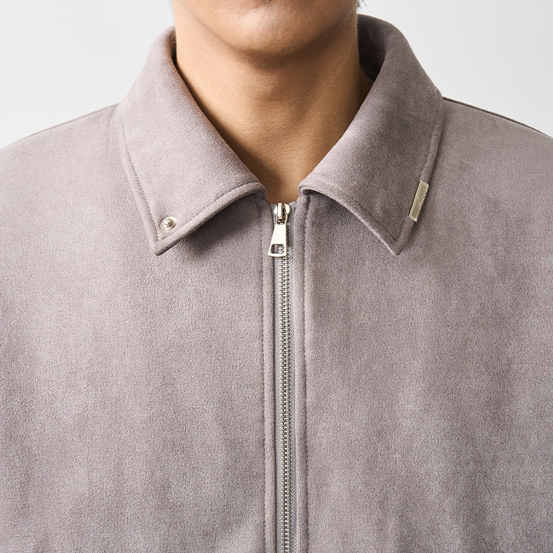 MA-1 Suede Collar Jacket