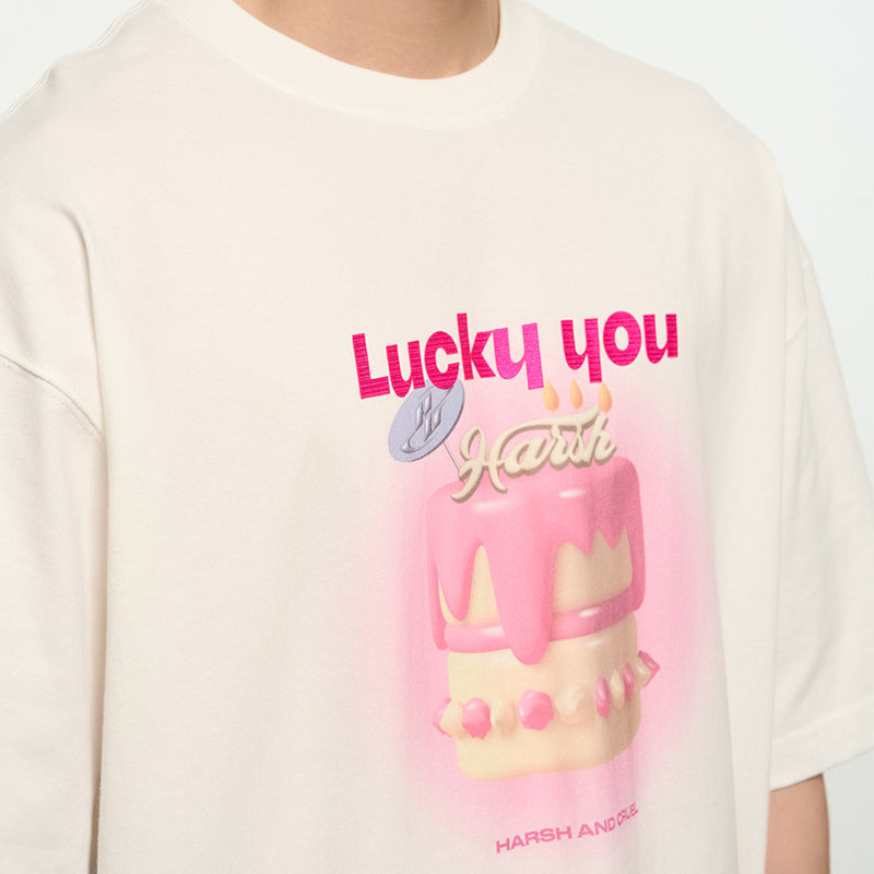Birthday Cake Printed Tee