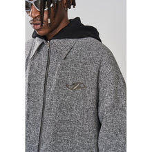 Load image into Gallery viewer, Metal Logo Padded Hooded Jacket
