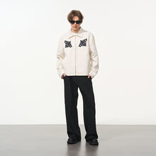Load image into Gallery viewer, Jacquard Embroidered Patches Jacket
