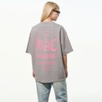 Ruined Gothic Logo Slogan Printed Tee