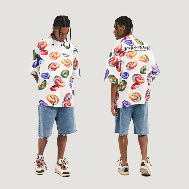 Life Saver Candies Cuban Shirt