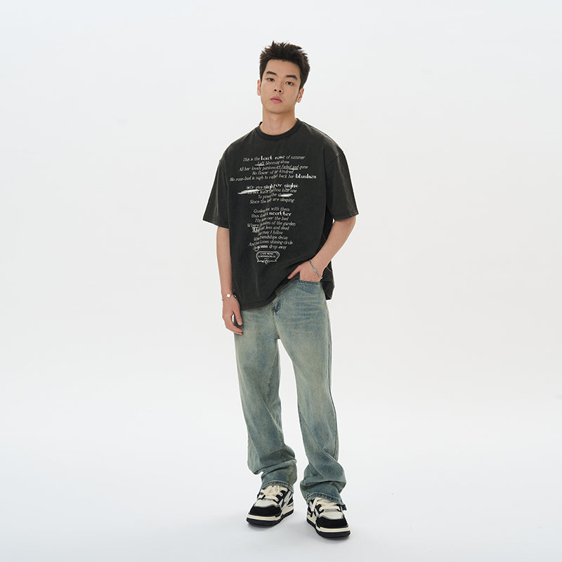 Last Rose Of Summer Printed Tee