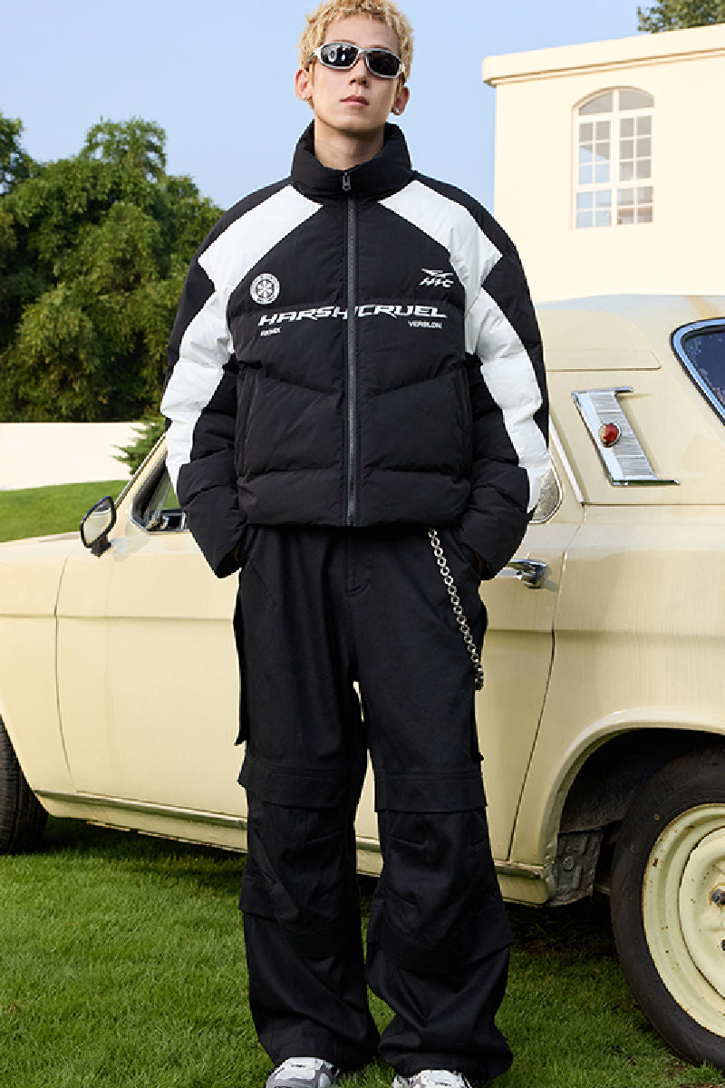 Racing Colorblock Padded Jacket
