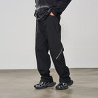 Zipper Deconstructed Loose Trousers