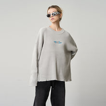 Load image into Gallery viewer, Logo Crewneck Knit Sweater
