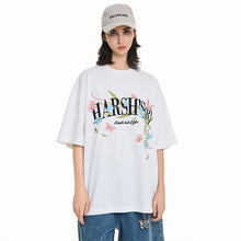 Load image into Gallery viewer, Floral Butterflies Embroidered Tee
