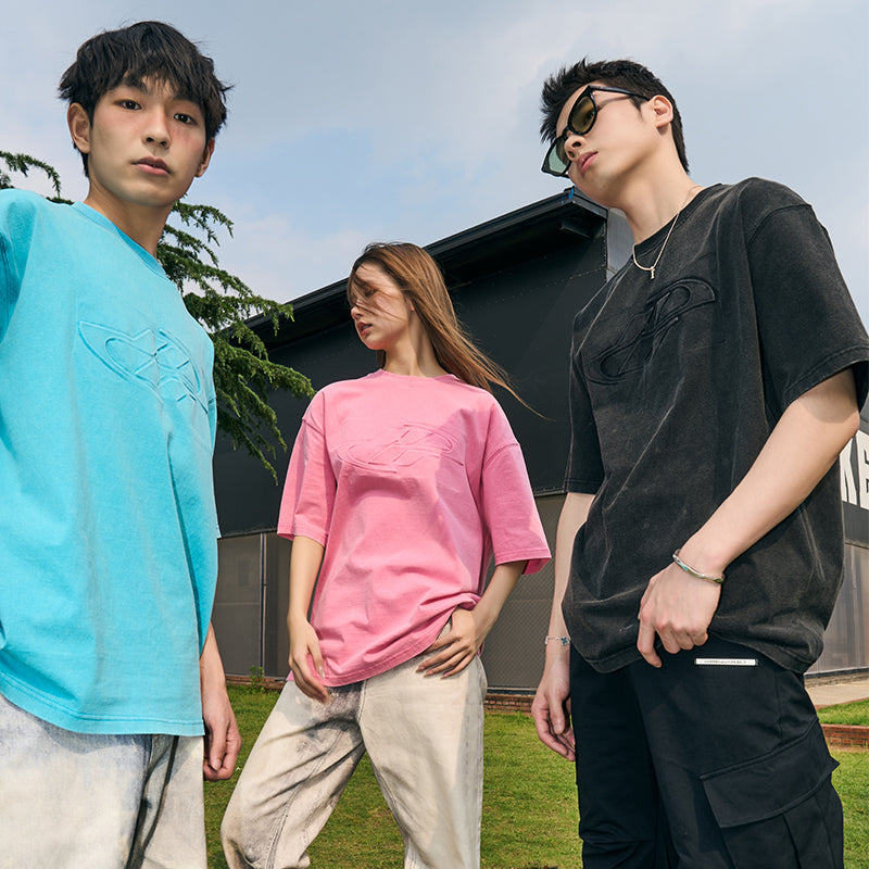 Embossed Dynamic Logo Printed Tee