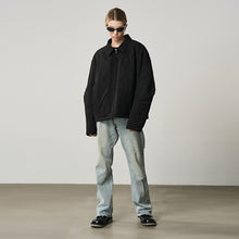 Load image into Gallery viewer, Suede Stitched Padded Jacket
