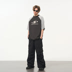 Colorblock Raglan Logo Tee