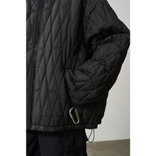 Load image into Gallery viewer, Quilted Pattern Embroidered Logo Jacket
