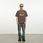 Mouse Trap Washed Printed Tee