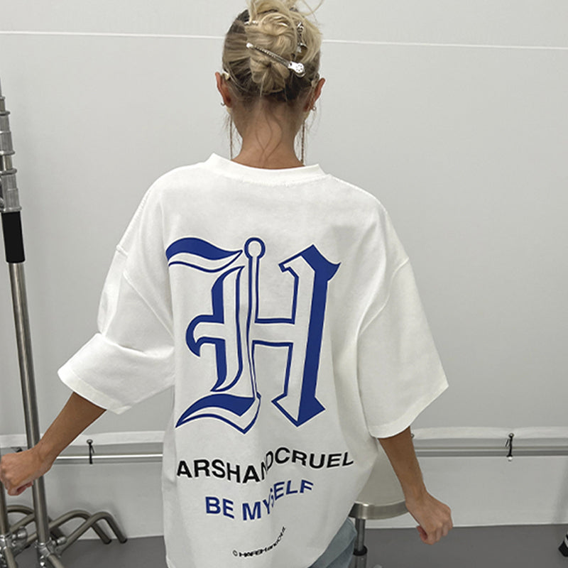 Be Myself Gothic Logo Tee