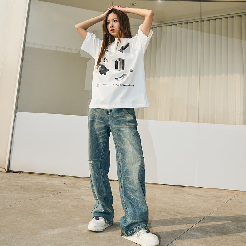 Buildings Logo Printed Tee