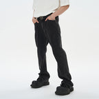 Retro Washed Straight Denim