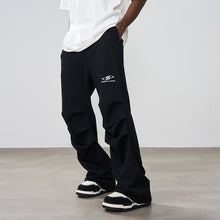 Load image into Gallery viewer, Embroidered Logo Folded Loose Sweatpants
