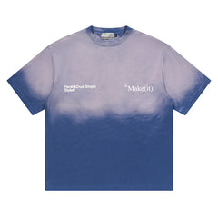 Gradient Washed Logo Tee – Harsh and Cruel