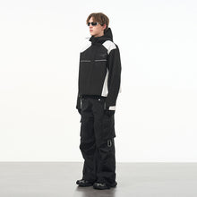 Load image into Gallery viewer, Waterproof Contrast Splicing Hooded Jacket
