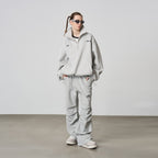Half Zip Stitched Pullover