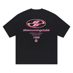Retro Sports Logo Print Tee