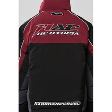 Load image into Gallery viewer, Patchwork Embroidered Racing Down Jacket
