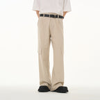 Draped Deconstructed Casual Pants