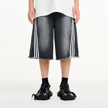 Load image into Gallery viewer, Retro Striped Jorts
