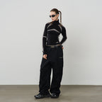 Racing Wool Knit Turtleneck