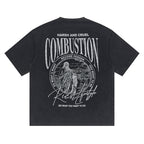 Combustion Washed Printed Tee