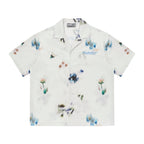 Floral Oil Painting Cuban Shirt