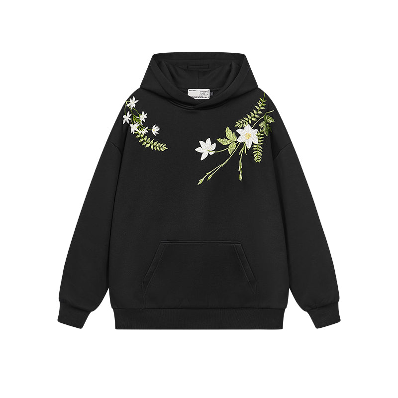 Brenches Embroidered Oversized Hoodie