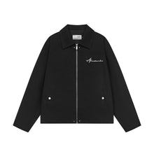 Load image into Gallery viewer, Handwritten Embroidered Cropped Jacket
