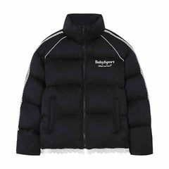Quilting Sweatshirt Down Jacket/Gray｜PERVERZE | パーバーズ