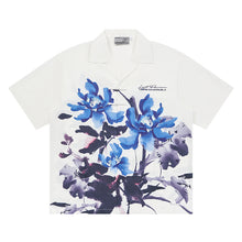 Load image into Gallery viewer, Ink Floral Print Knots Shirt
